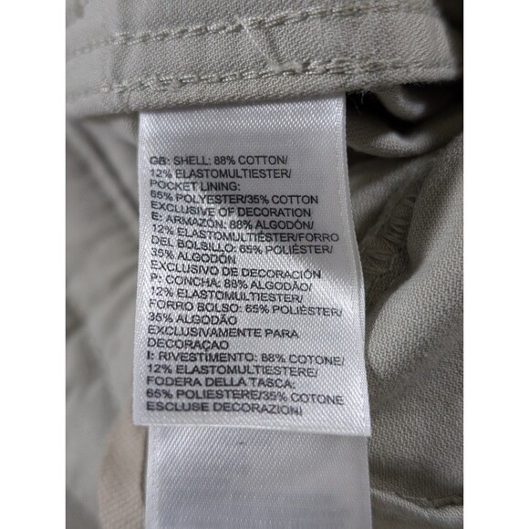 The North Face Womens 10 Tan Utility Shorts Hiking Camping Casual Drawstring Wai - Picture 7 of 11